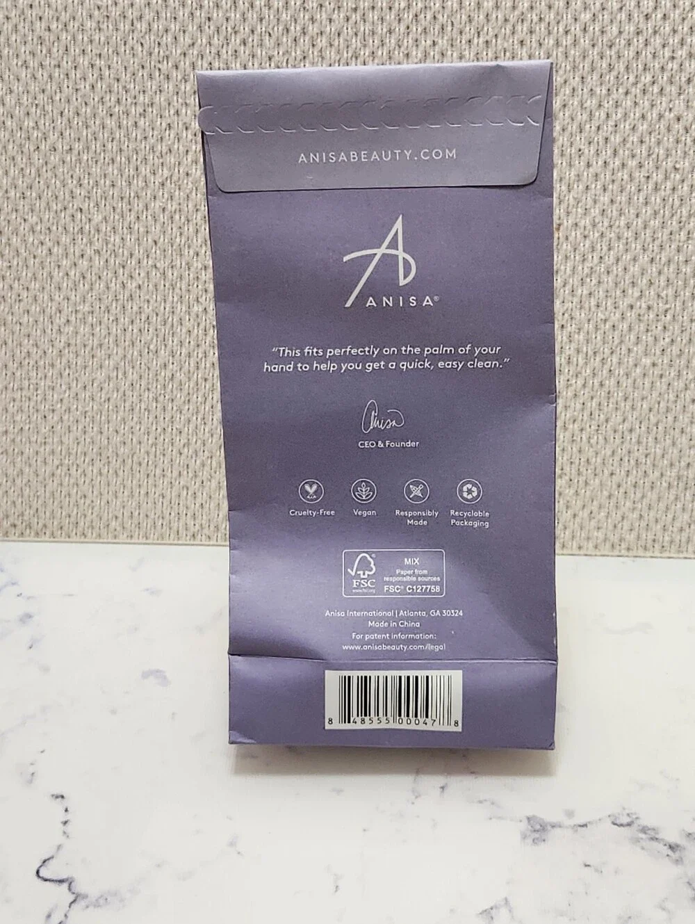 Anisa Beauty Brush Cleaning Pad